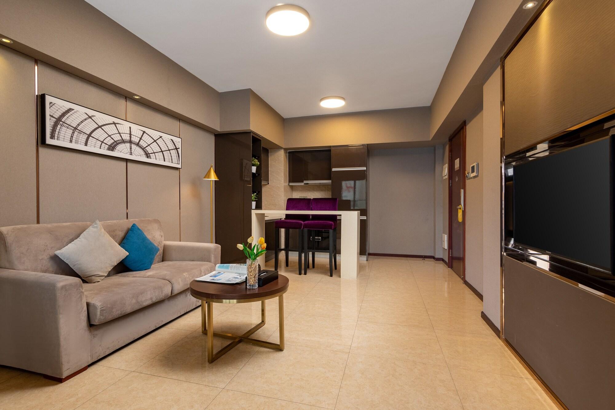 Foshan Poltton International Serviced Apartment-Canton Fair Free Shuttle Bus Екстер'єр фото