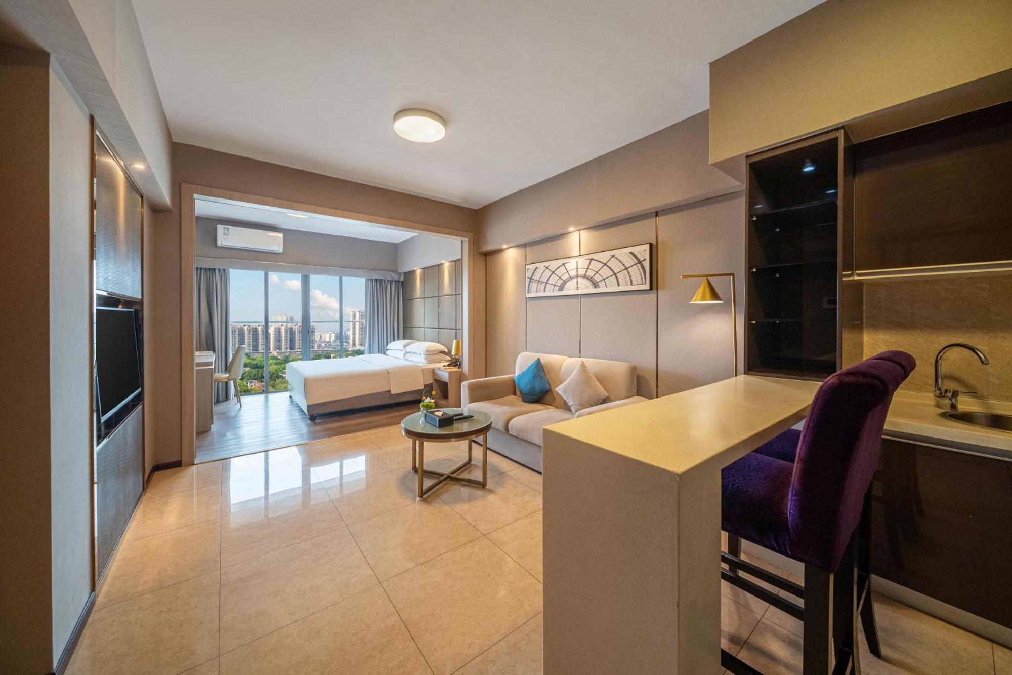 Foshan Poltton International Serviced Apartment-Canton Fair Free Shuttle Bus Екстер'єр фото