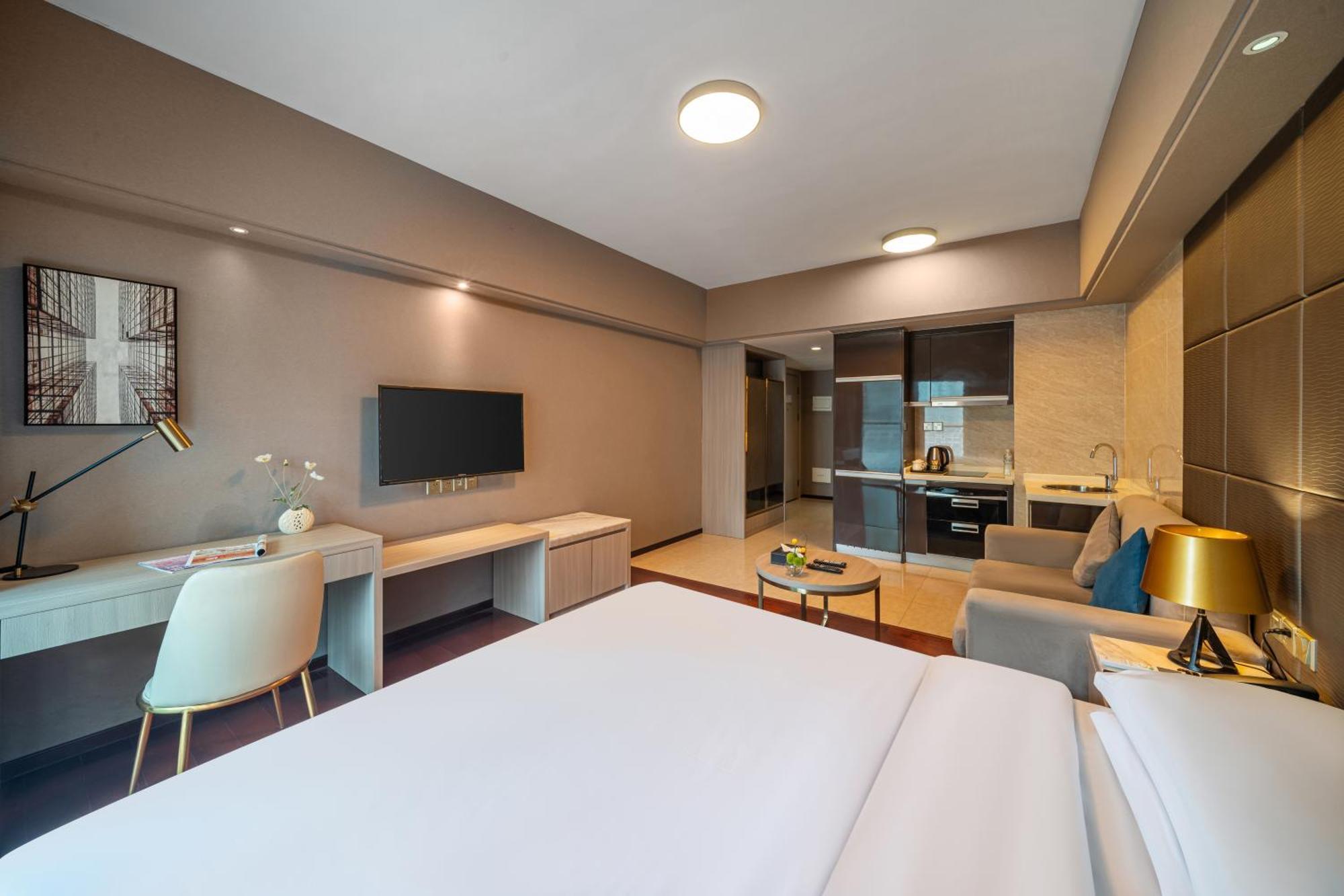 Foshan Poltton International Serviced Apartment-Canton Fair Free Shuttle Bus Екстер'єр фото