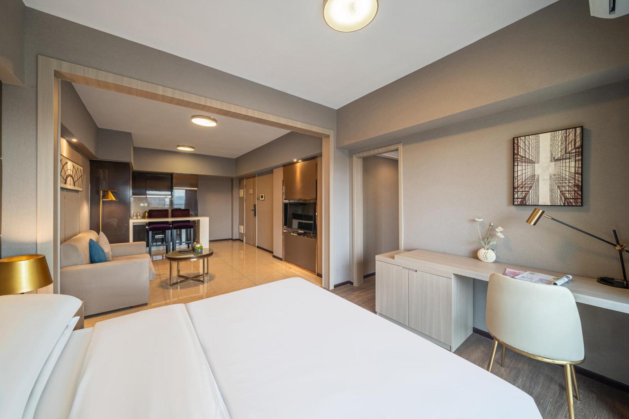 Foshan Poltton International Serviced Apartment-Canton Fair Free Shuttle Bus Екстер'єр фото