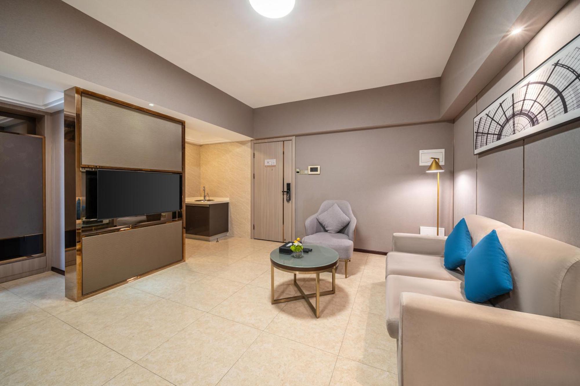 Foshan Poltton International Serviced Apartment-Canton Fair Free Shuttle Bus Екстер'єр фото