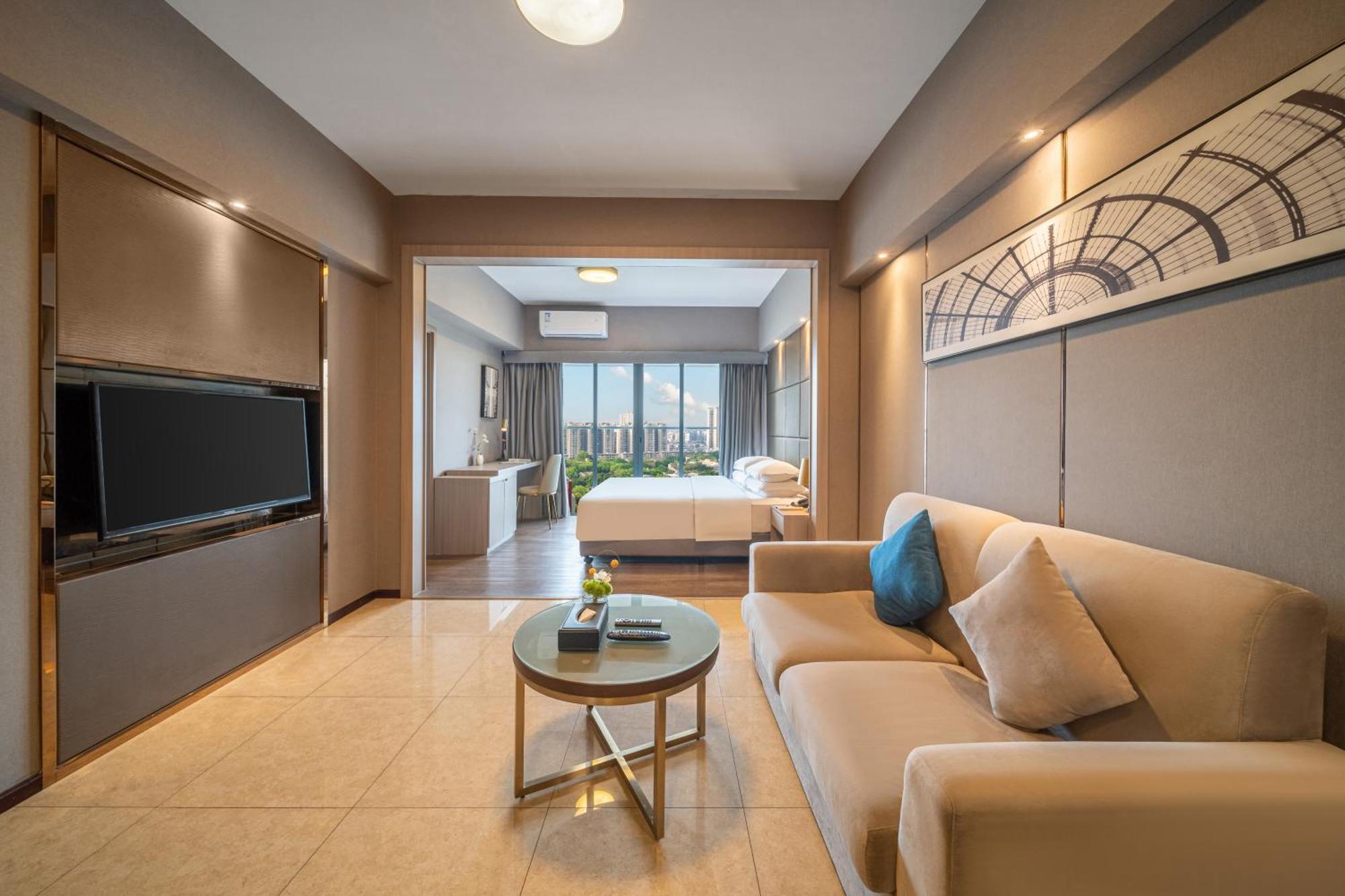 Foshan Poltton International Serviced Apartment-Canton Fair Free Shuttle Bus Екстер'єр фото